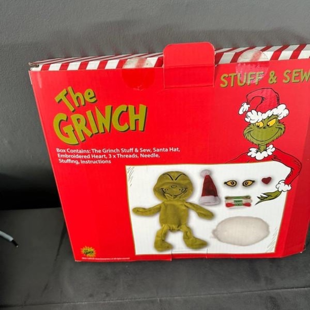 Classic Black GarmentGrinch plush